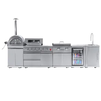 Cuisine modulaire extérieur style moderne Premium 1