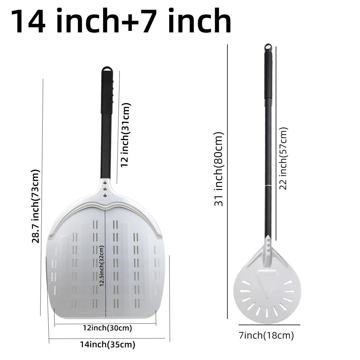 silver 7 14 inch set