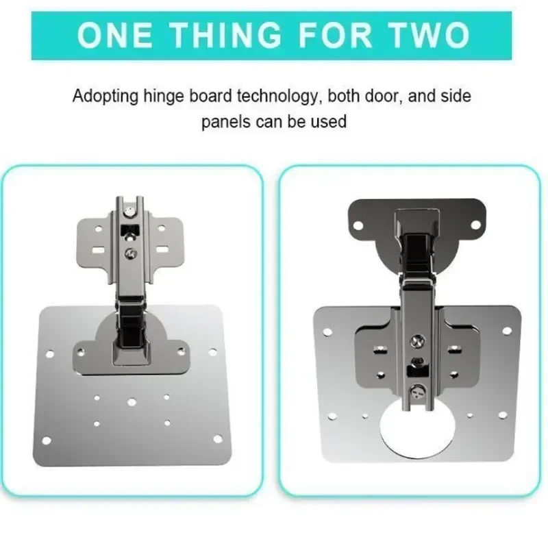 Hinge Repair Plate Rust Resistant Steel Home Improvement Furniture Cupboard Cabinet Door Hinges Repair Mount Tool Shed