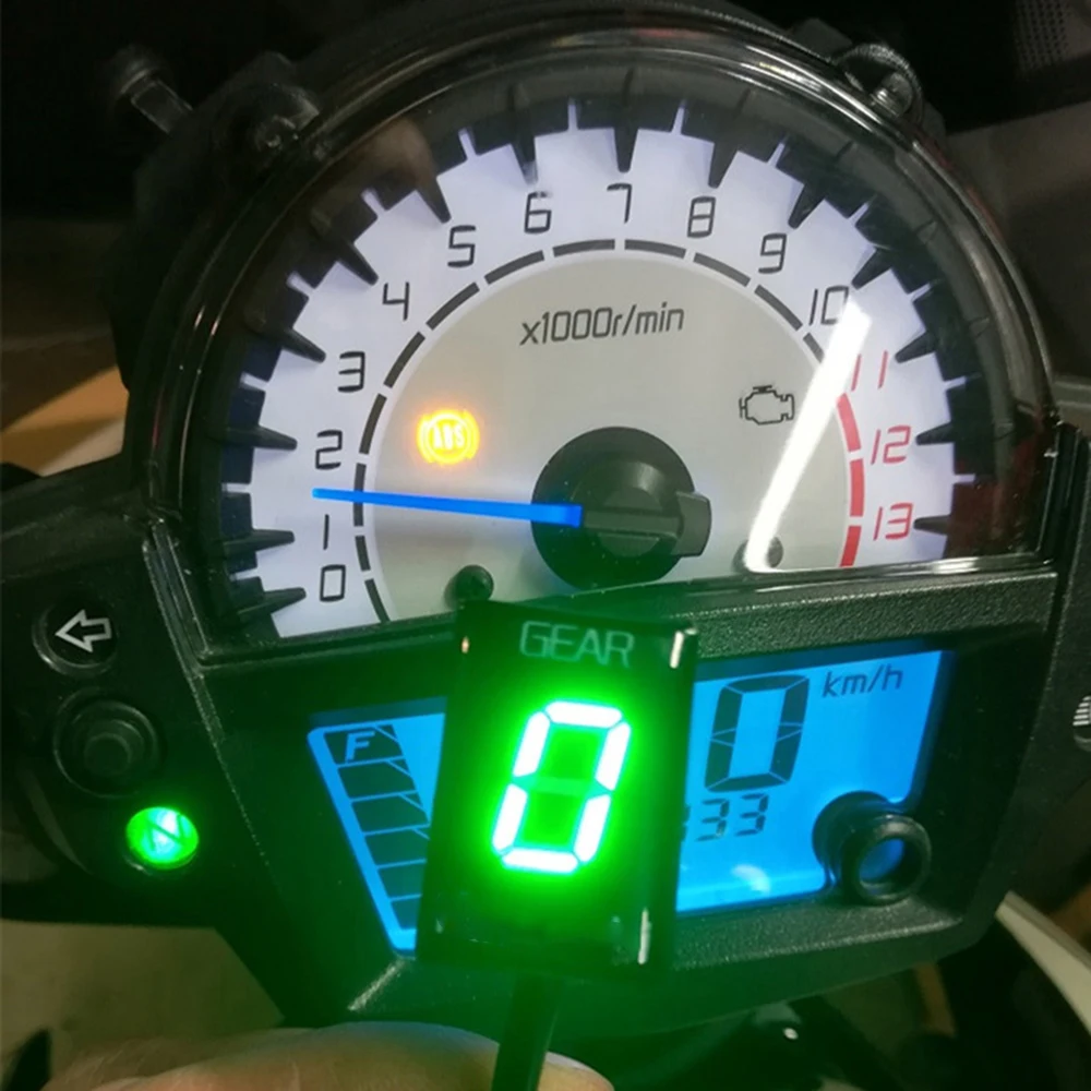 Motorcycle Ecu Direct Mount 1-6 Speed Gear Display Indicator For Kawasaki ER6N Ninja 650 Ninja 300 Z750 Z900 Z800 Zx6R Vulcan S