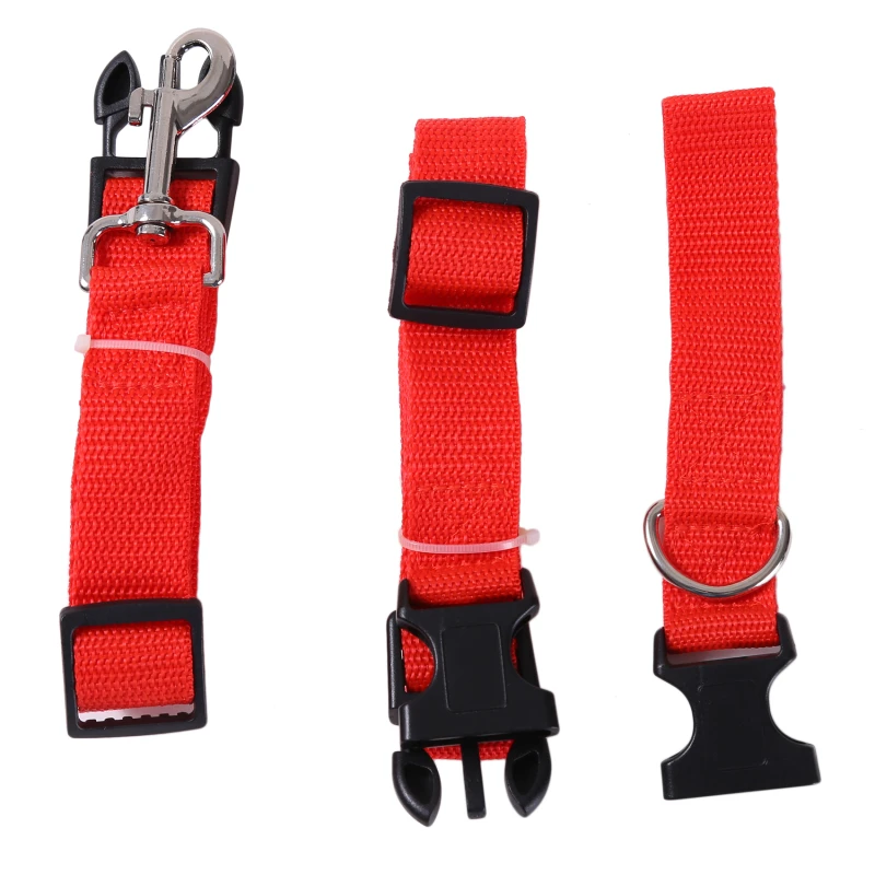 Great Easy Adjustable Handsfree Dog Pet Walking Running Jogging Lead Leash Waist Belt Chest Strap Supplies