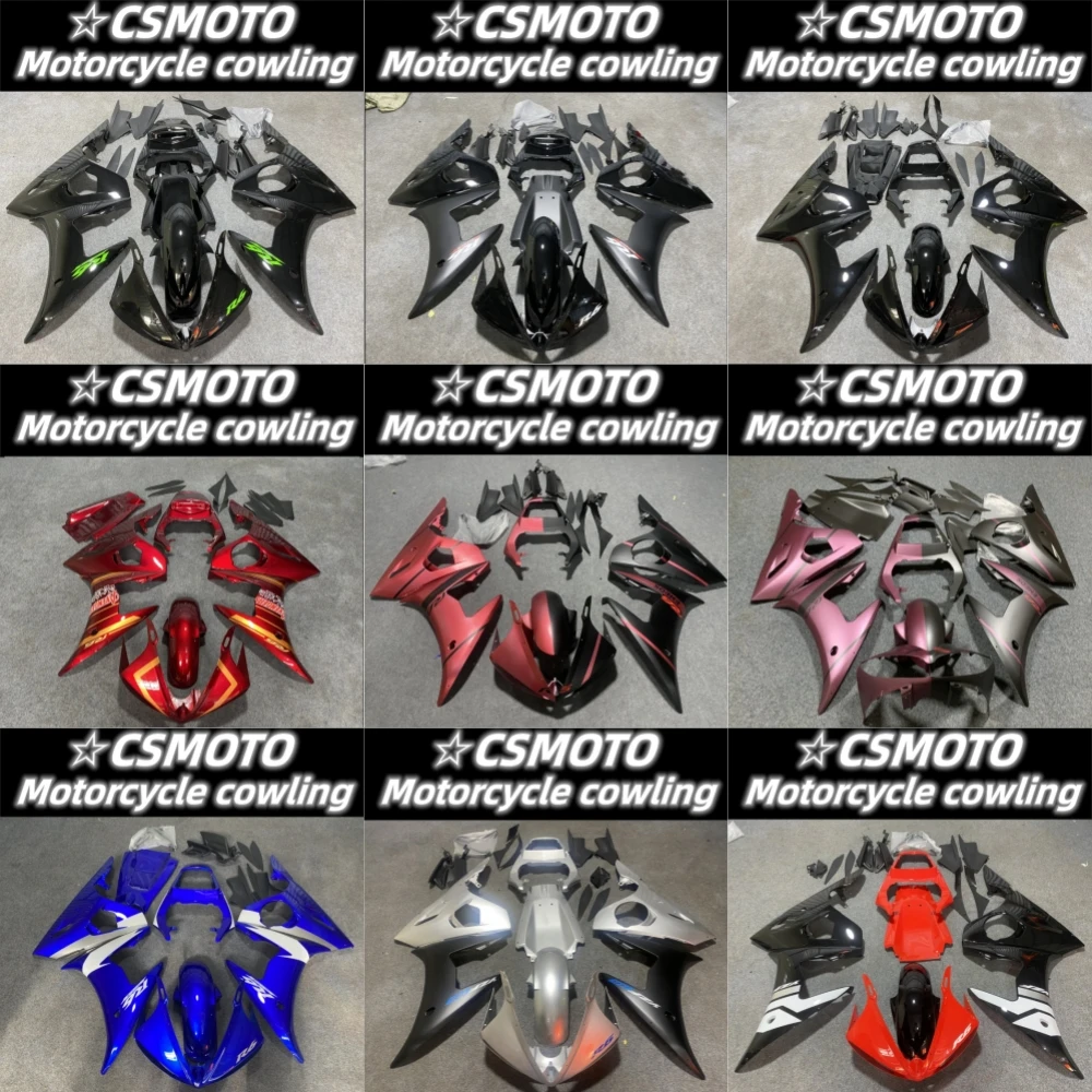 

Новый обтекатель из АБС-пластика подходит для мотоцикла Yamaha R6 2003 2004 R6 03 04 комплект обтекателей