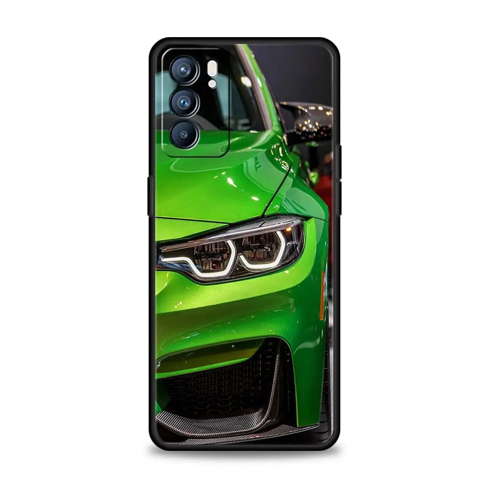 Luxury Sport Car Design Soft Phone Case for Oppo - Sleek and Stylish Protection