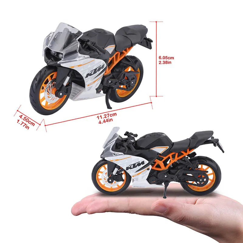 Premium 1:18 Scale Motorcycle Model Collection Toy Gift