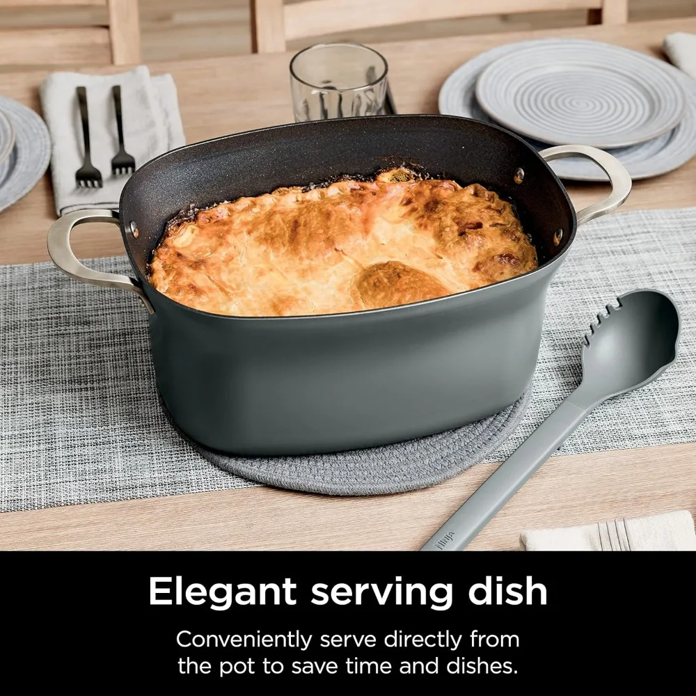 MC1001C Foodi PossibleCooker PRO 8.5 Quart Multi-Cooker, with 8-in-1 Slow Cooker,Dutch Oven,Steamer 6