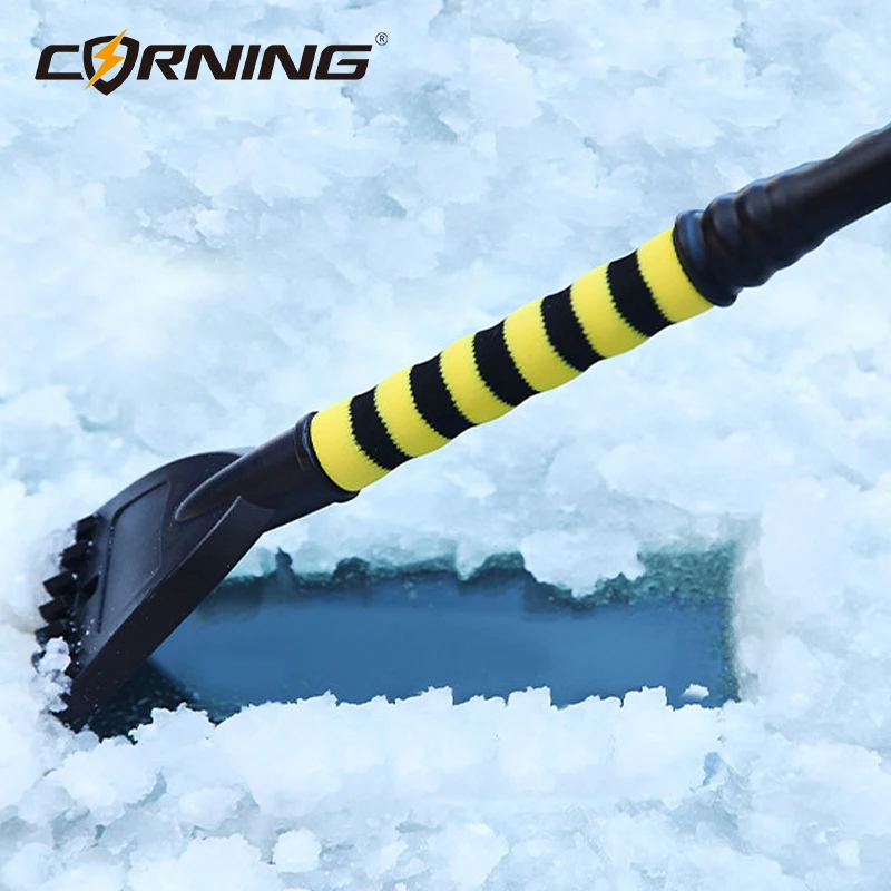Car Snow Brush Windshield Scraper Cleaning Brushes Ice Removal Defrost Winter Shovel Remover Wash Tools Cleaner Window Squeegee
