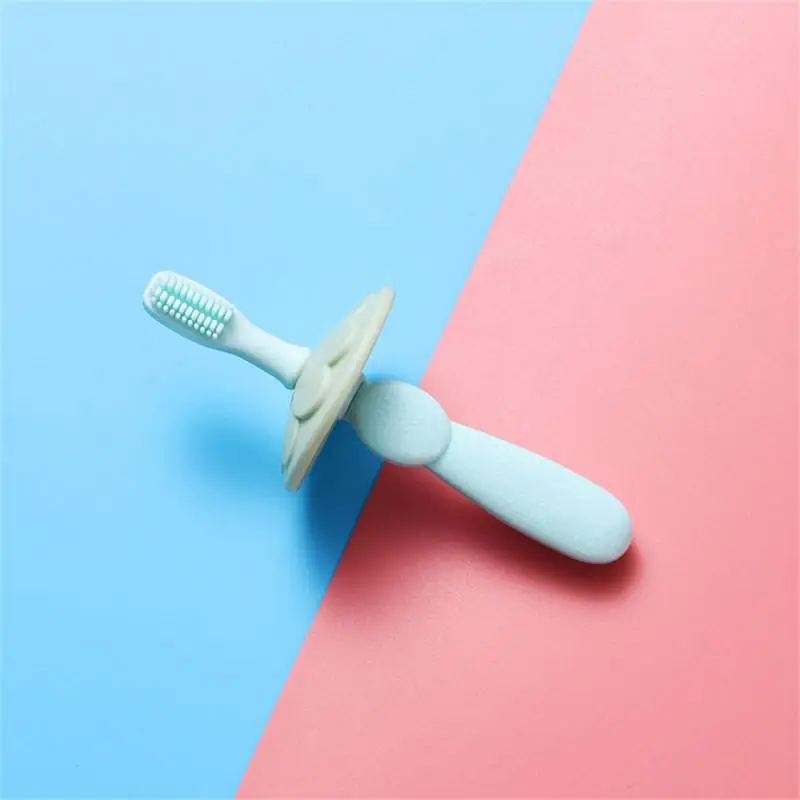 Infant Toothbrush Soft And Comfortable Clean And Safe For Kids Children's Gift Baby Silicone Toothbrush Food-grade Silicone baby toothbrush