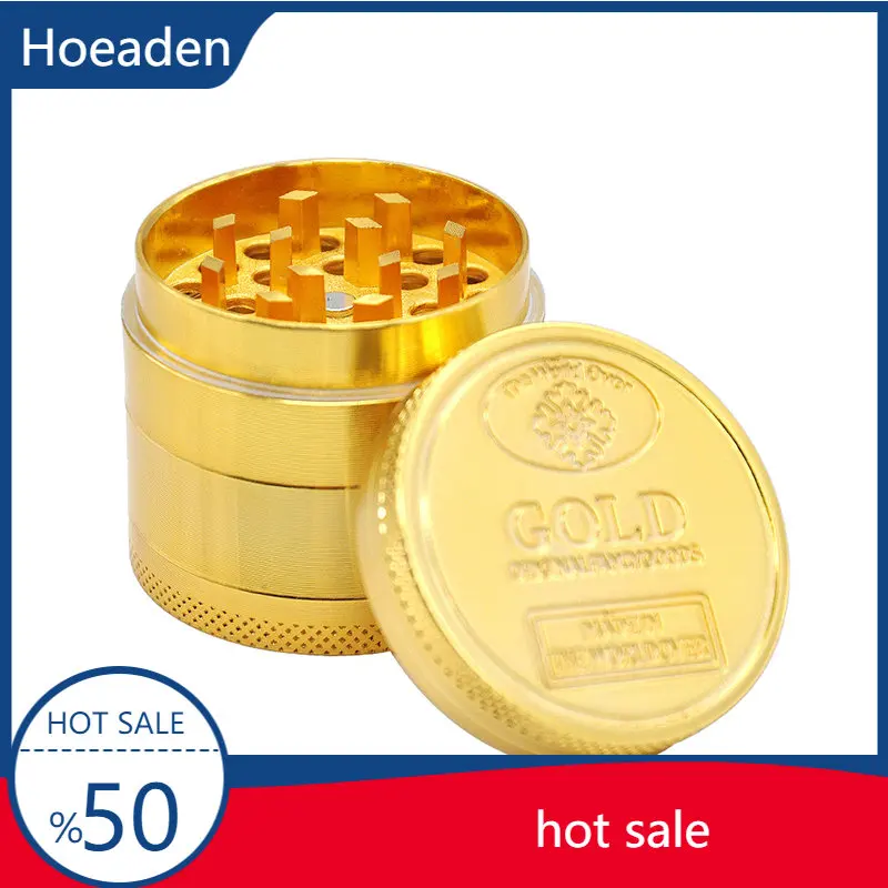 Herb Tobacco Grinder Metal Alloy Herbal Grinders Manual Grass Spice