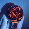 Natural crystal Yooperlite Sphere Crystal Stone Chakra Ball Energy Wicca Flame Stone Reiki Healing Spiritual Witchcraft Gift 1