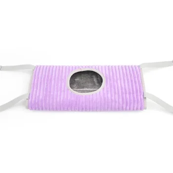 Hamster Cage Hammock Ferret Hide Tunnel Warm Rat Small Animals Play Tube Swing Sleeping Hanging Bed Nest Hideaway Toy 6