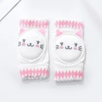 Cartoon Baby Knee Pads Anti Slip Mesh Cushion Crawling Protector Cotton Kids Kneecaps Children For Grils Boys Leg Warmers 0-3Y 4