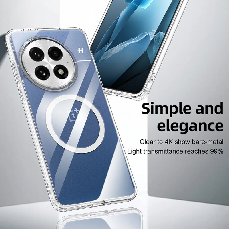 Enhanced Transparent Protective Phone Case with Camera Shield