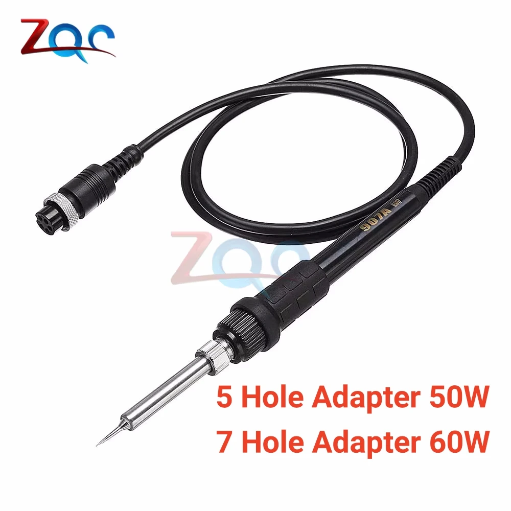 907A 936 soldering iron 5 hole / 7 hole electric welding iron hot gun 50W 60W 24V for repair tool electric soldering iron soldering iron