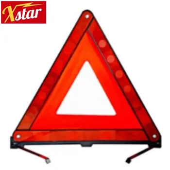 Car Triangle Reflective Tripod Emergency Breakdown Warning Reflective Sticker Safety Hazard Foldable Stop Sign Car Accessories 1