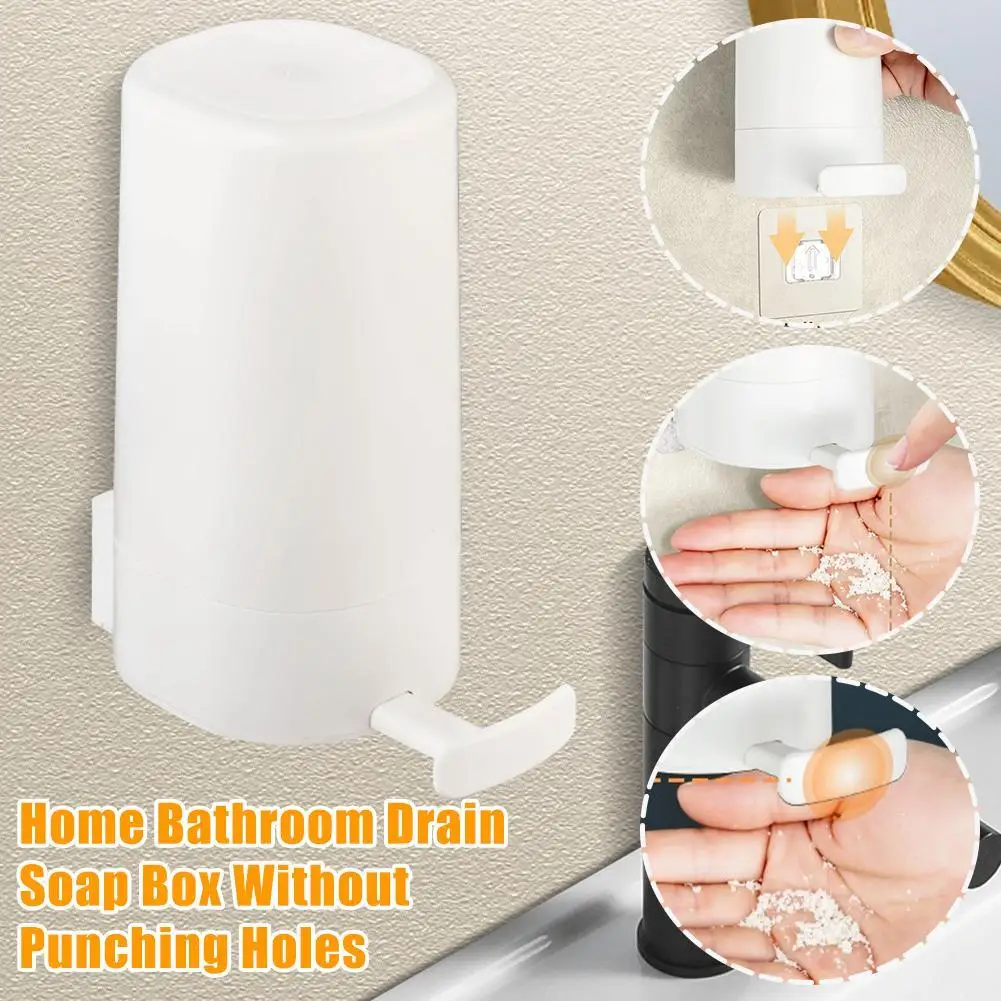 Waterproof Soap Grinder Dispenser Bathrooms And Toilets Soap Grinding Box For Kitchen Apartment Restroom Office Hotel 4