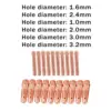 20Pcs Argon Welding TIG Inverter DC Welding Equipment TIG Collet for WP17 WP17F WP17V WP18 WP18F 4