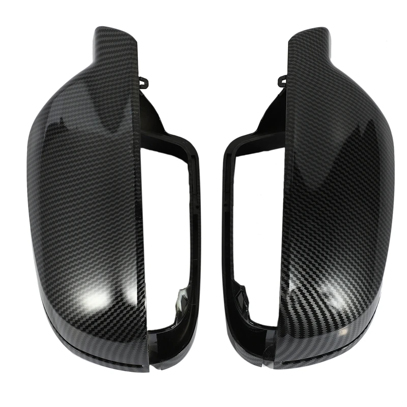 

Для-A3 A4 B8.5 /S4/RS4 A5/S5/RS5 автомобильный чехол для зеркала заднего вида Защитная крышка цвет углеродного волокна