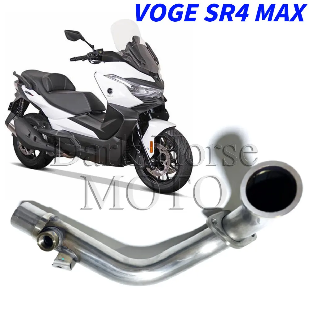 

Motorcycle Original Muffler Front Section Exhaust Pipe Front Section FOR VOGE SR4 MAX SR4MAX