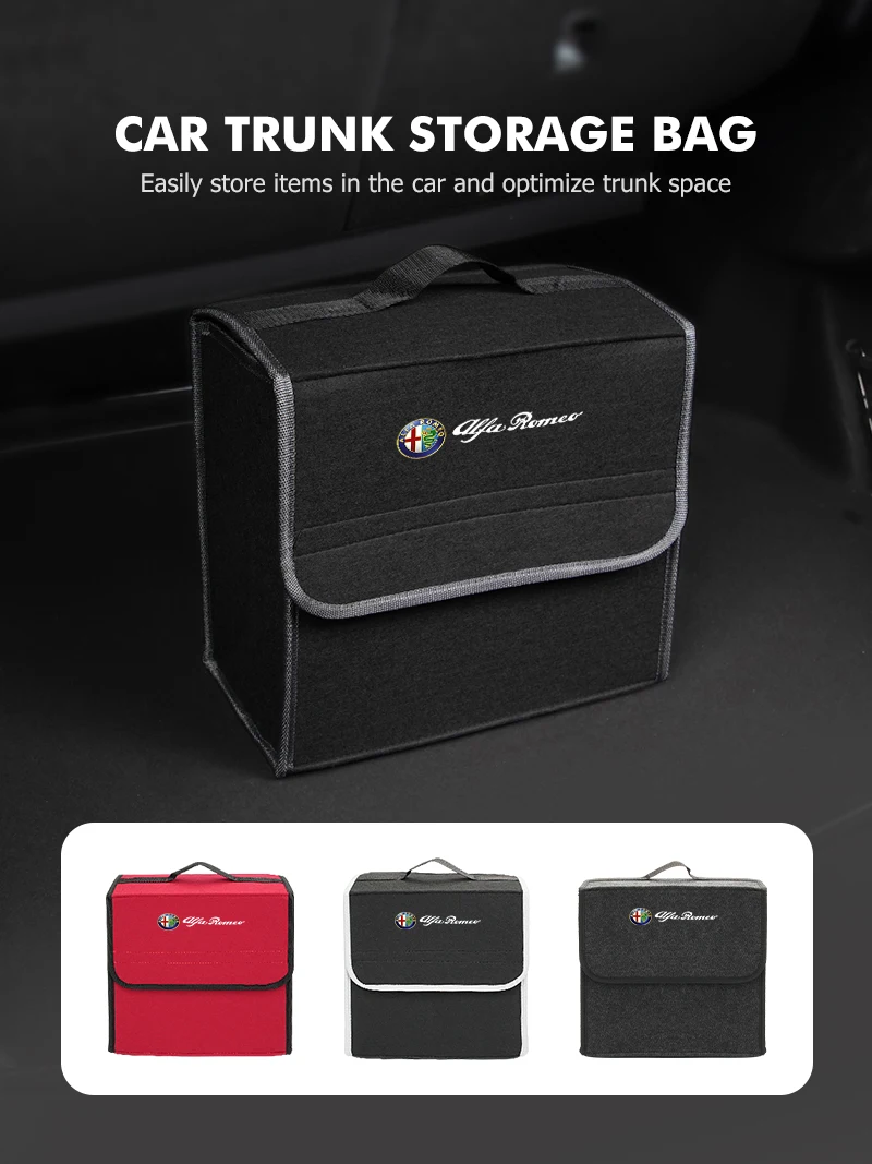 Alfa Romeo Vilt Kofferbak Organizer - Exacte afmetingen en formaten