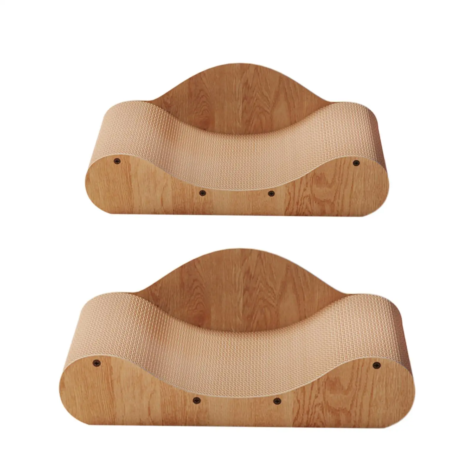 

Cat Scratcher Cardboard Lounge Couch Wear Resistant Pet Sleeping Bed Large Protect Furniture Cat Toy for Indoor Cats Exercise