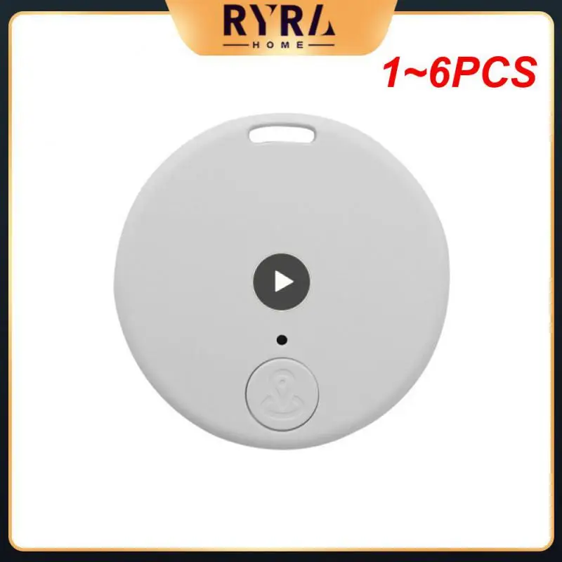 

1~6PCS Mini GPS -Compatiable 5.0 Tracker Anti-Lost Device Round Anti-Lost Device Pet Kids Bag Tracking Smart Finder