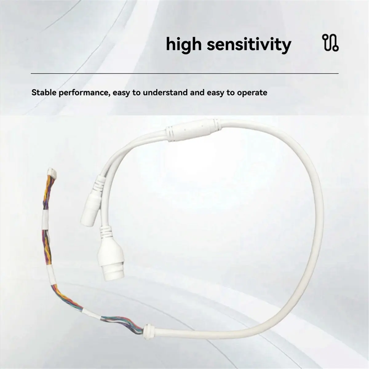 * Cavo LAN Ethernet AIMA Cavo di rete RJ45 PoE a 10 pin per telecamera IP Hikvision, trasferimento dati ad alta velocità - immagine 4