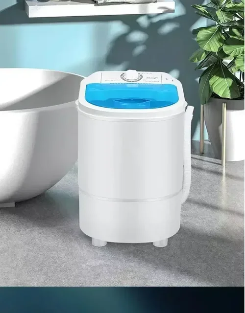 Mini Single Barrel Washing Machine Household Semi-automatic Portable For Washing Socks Student Dormitory Washing Machine 6