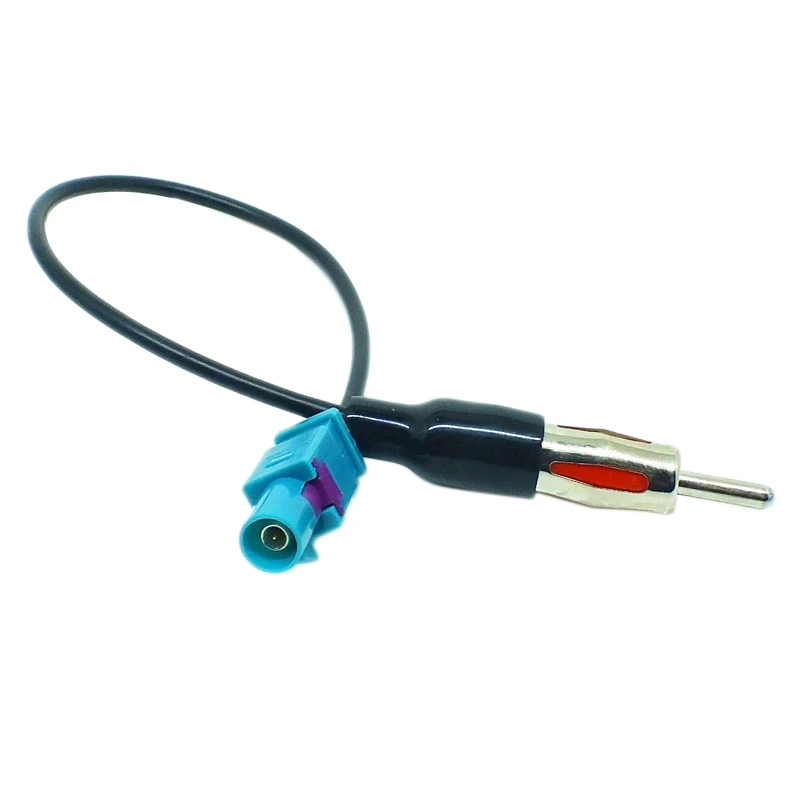 

Universal Fakra To DIN Car Stereo Radio Aerial Adaptor Mast Antenna Adapter