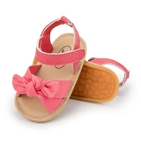 Summer Baby Girl Sandals Cute Bowknot Baby Girls Shoes Toddler Infant Flat Soft-Sole Summer Sandals Non-slip Shoes Crib 4