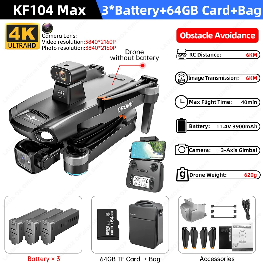 KF104 Max 3B 64G CB
