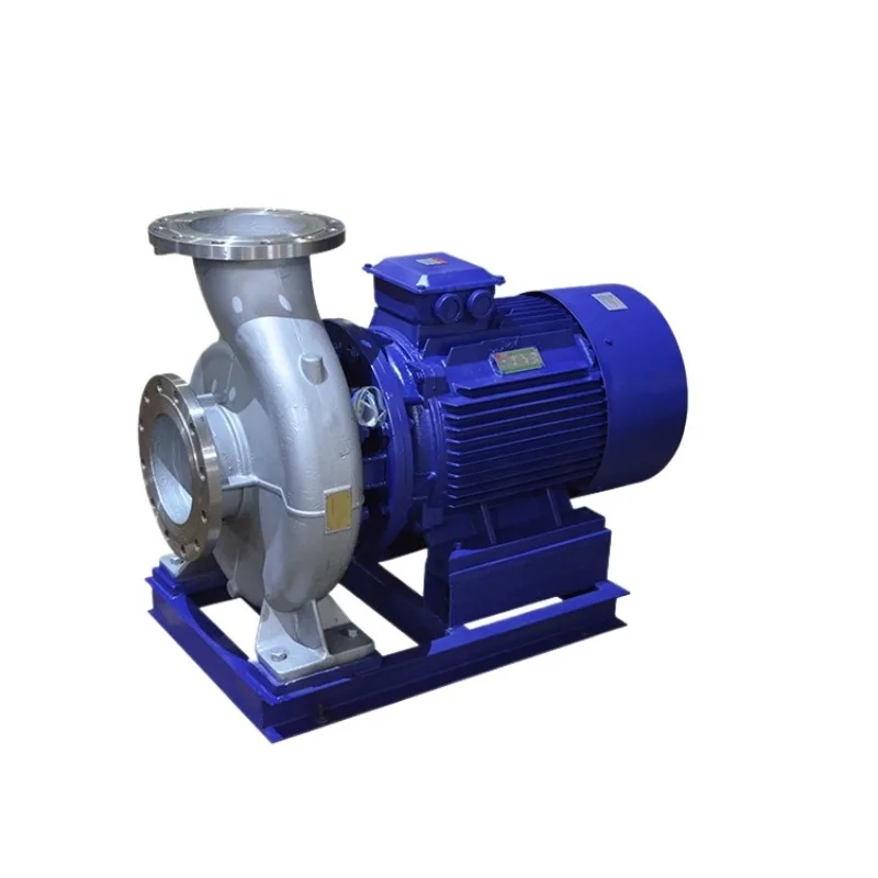 

IHW stainless steel horizontal hot and cold water circulation centrifugal pump industrial booster pipeline pump