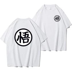 Anime-Inspired Son Goku Oversized Casual T-Shirt - XXXL (White)
