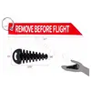 0.6"-1.5" Muffler Exhaust Wash Plug Motorcycle Dirt Bike 2 Stroke Keychain Tag Key Ring Engine ATV Quad Rubber Exhaust Silencer 6