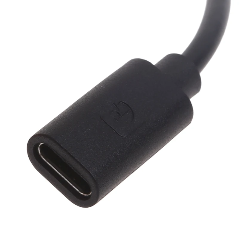 Type C Female to Double USB Male Charging Cable Charge Two Devices at Once