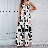 Maternity Clothes Bib Pant Suspender Trouser Loose Casual Female Women Printing Rompers Overalls Wide-Leg Jumpsuit Streetwear 5