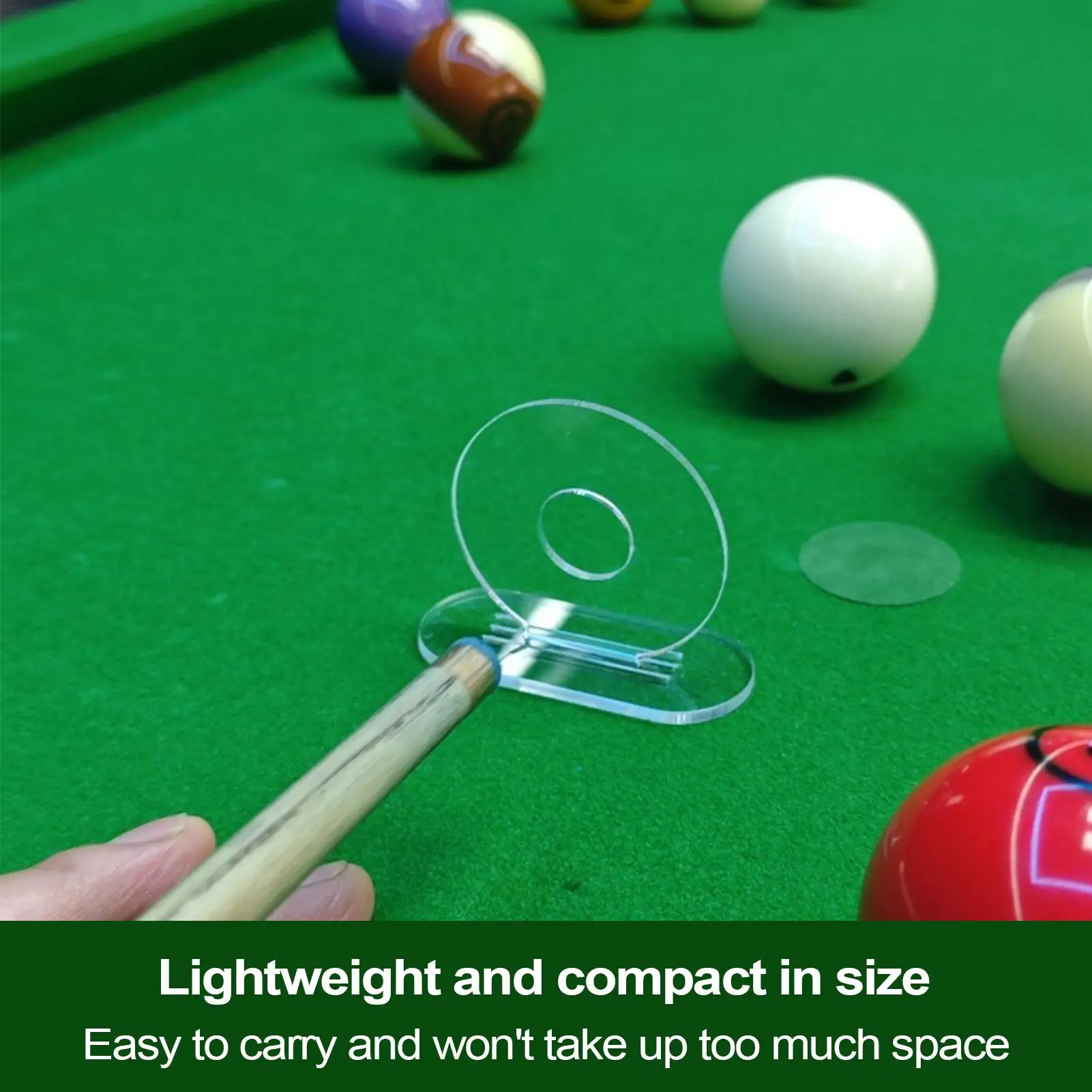 Billard Rod Trainingshilfen Billardtisch Stick Übung 5-Loch Stabile Pool Queue Genauigkeit und Club Control Trainer für Anfänger – Detail 15