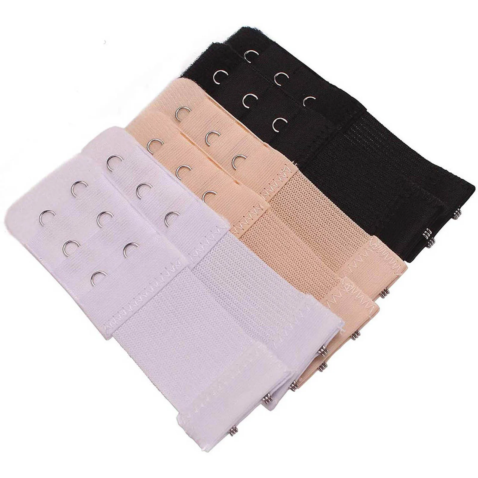 Women Adjustable Bra Extender Strap 2 Hooks Extension Buckle Clip On Strap Underwear Belt Adding Intimates Accessories 6Pcs/lot women lingerie bra extender bra straps invisible bra straps bra buckle