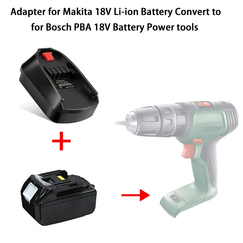 Conversor Adaptador de Bateria para Makita, Bateria