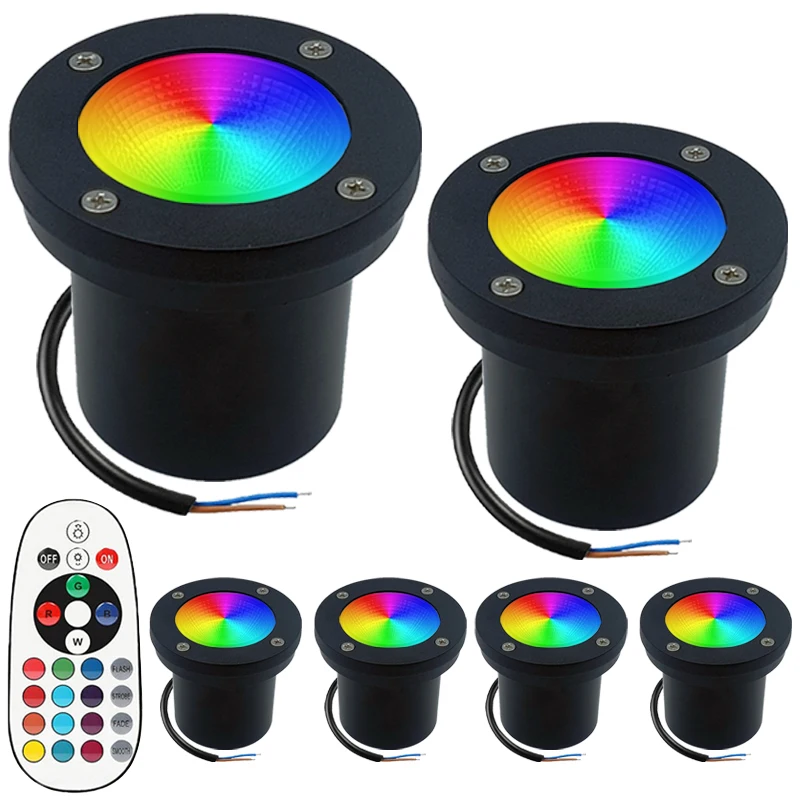 RGB 따뜻한 백색 LED 지하 램프, 방수 조경 조명, 10W 지상 조명, 경로, 정원, 마당, 울타리, 데크, 야외 스포트라이트 Best5 RGB 따뜻한 백색 LED 지하 램프, 방수 조경 조명, 10W 지상 조명, 경로, 정원, 마당, 울타리, 데크, 야외 스포트라이트 Best5