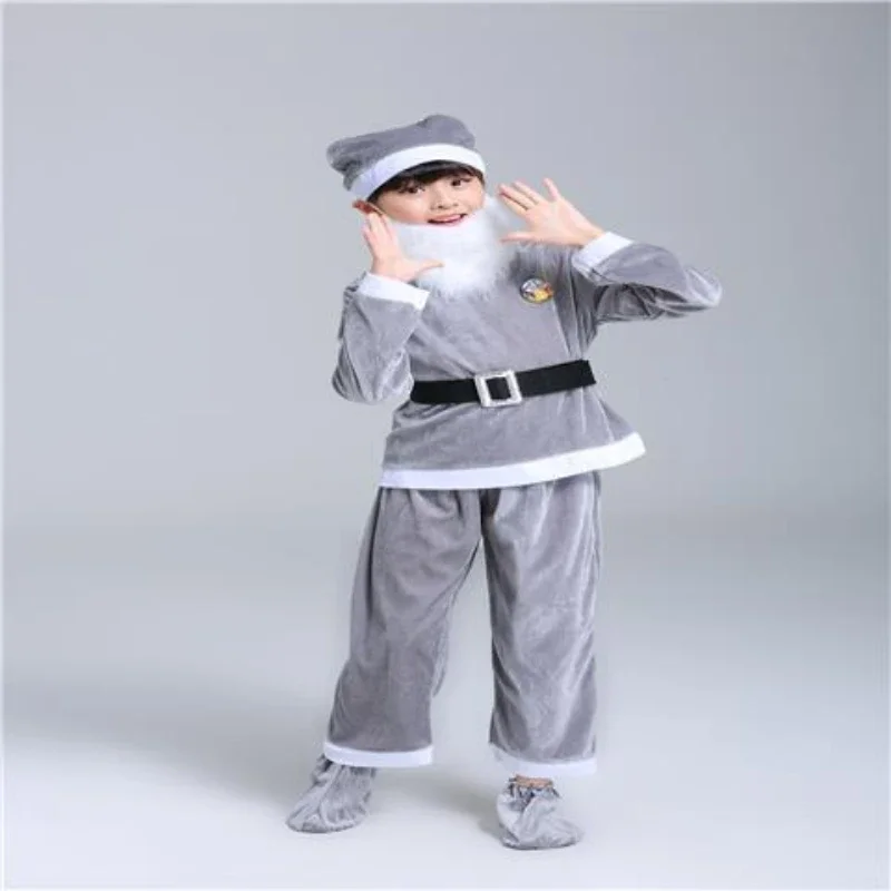 Seven Dwarfs Performance Costume Children Performance Costume White Snow Princess Dwarf Pantomime Kids Clothes