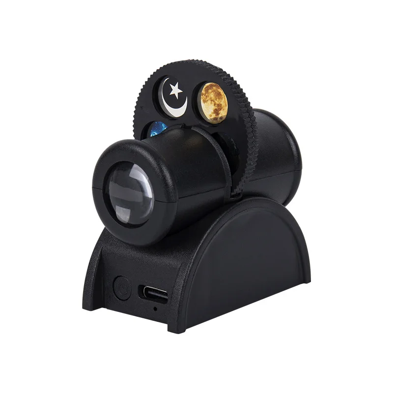 Earth & Moon Star Projector Night Light – Rotating Planetarium Lamp LED Room Decor 6