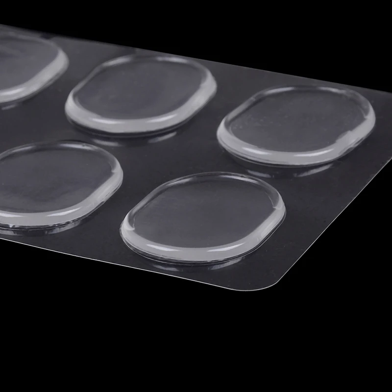 6 Pcs Drum mute pad silicon gel muffler percussion instrument silencer practice