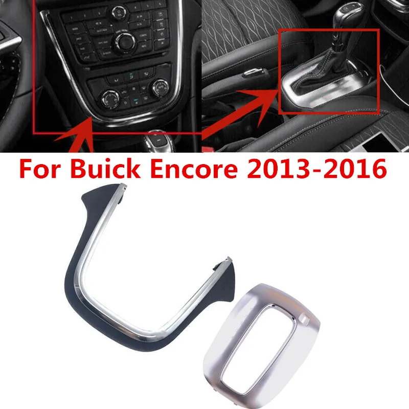 

New Console Dashboard Center Panel Gear Shift Panel Cover Trim Frame For Buick Encore 2013 2014 2015 2016