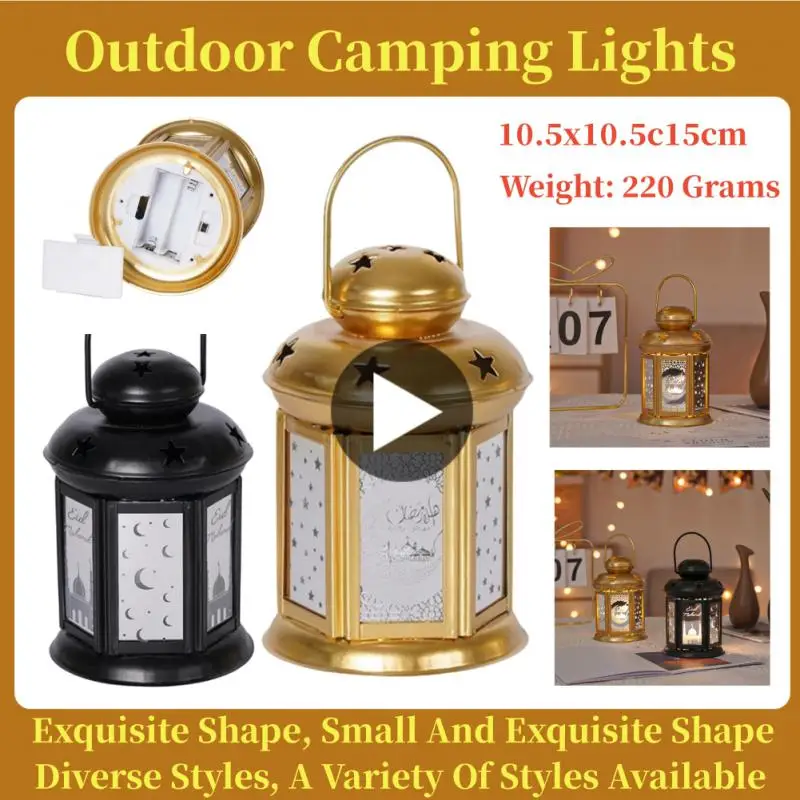 

New Style Table Lamp Candlestick Decorative Atmosphere Lamp Retro Horse Lamp Outdoor Camping Lamp Table Lamp Portable Lamp