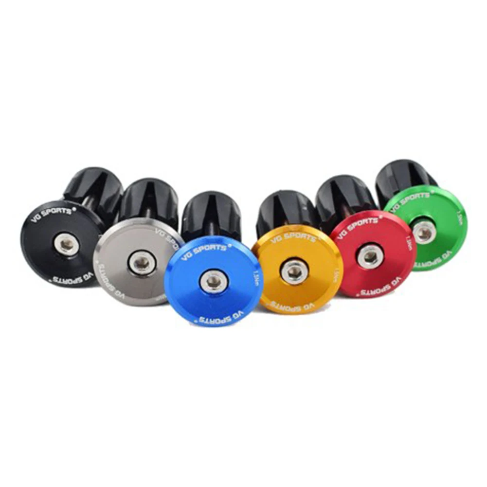 Mountain Road Bicycle Handlebar End Cap Aluminium Alloy Bike Grip Cover