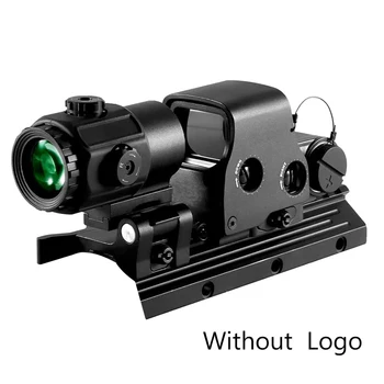 558+G43 Holographic Collimator Sight 558+G33/G45 Red Dot Optic Sight Tactical Hunting Gear W/20mm Rail Mounts&Quick Detach Lever 1