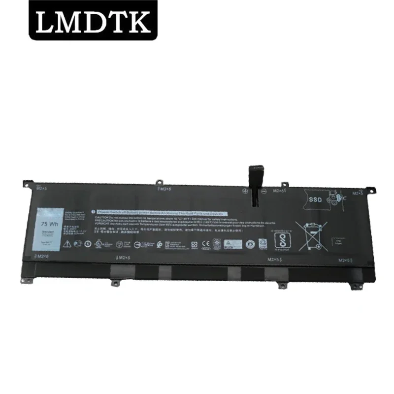 

LMDTK New 8N0T7 11.4V 75WH Laptop Battery For Dell XPS 15 9575-D1805TS D1605TS P73F(DF13) 0TMFYT Precision 5530