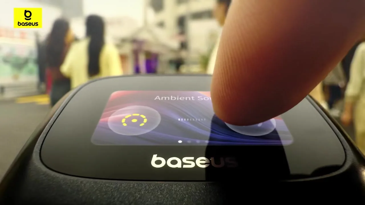 Наушники Baseus Bowie M2s Ultra, беспроводные наушники Bluetooth 5,4, TWS Hi-Fi, наушники с активным шумоподавлением, LHDC, сенсорный экран - Best of Baseus