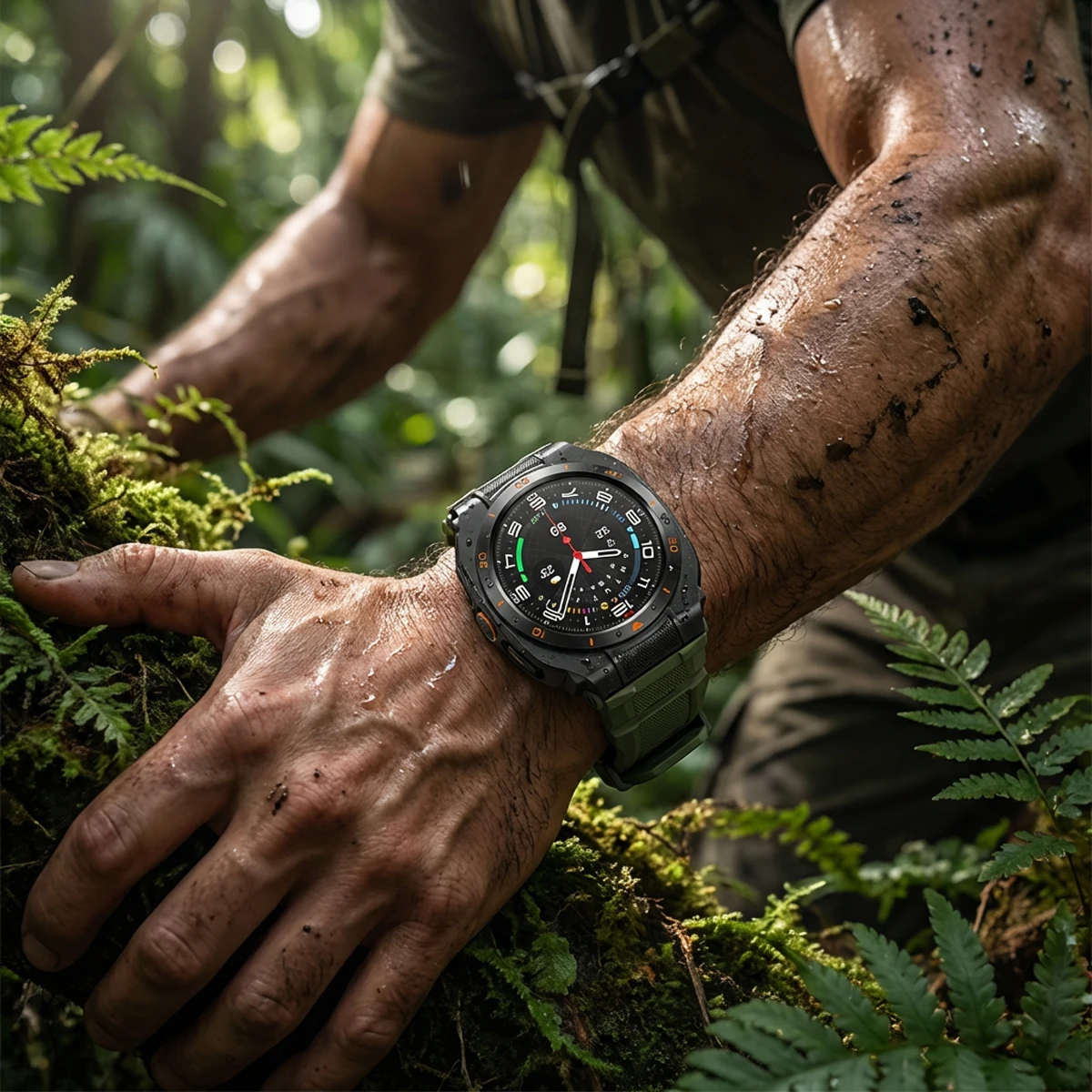 Luxury Metal Case and Silicone Sport Strap