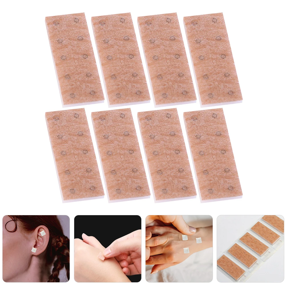 100pcs  Ear Needle Stickers  Acupuncture Ear Pin Sticker Piercing Ear Needles Decals Internal Needles Sticker 3
